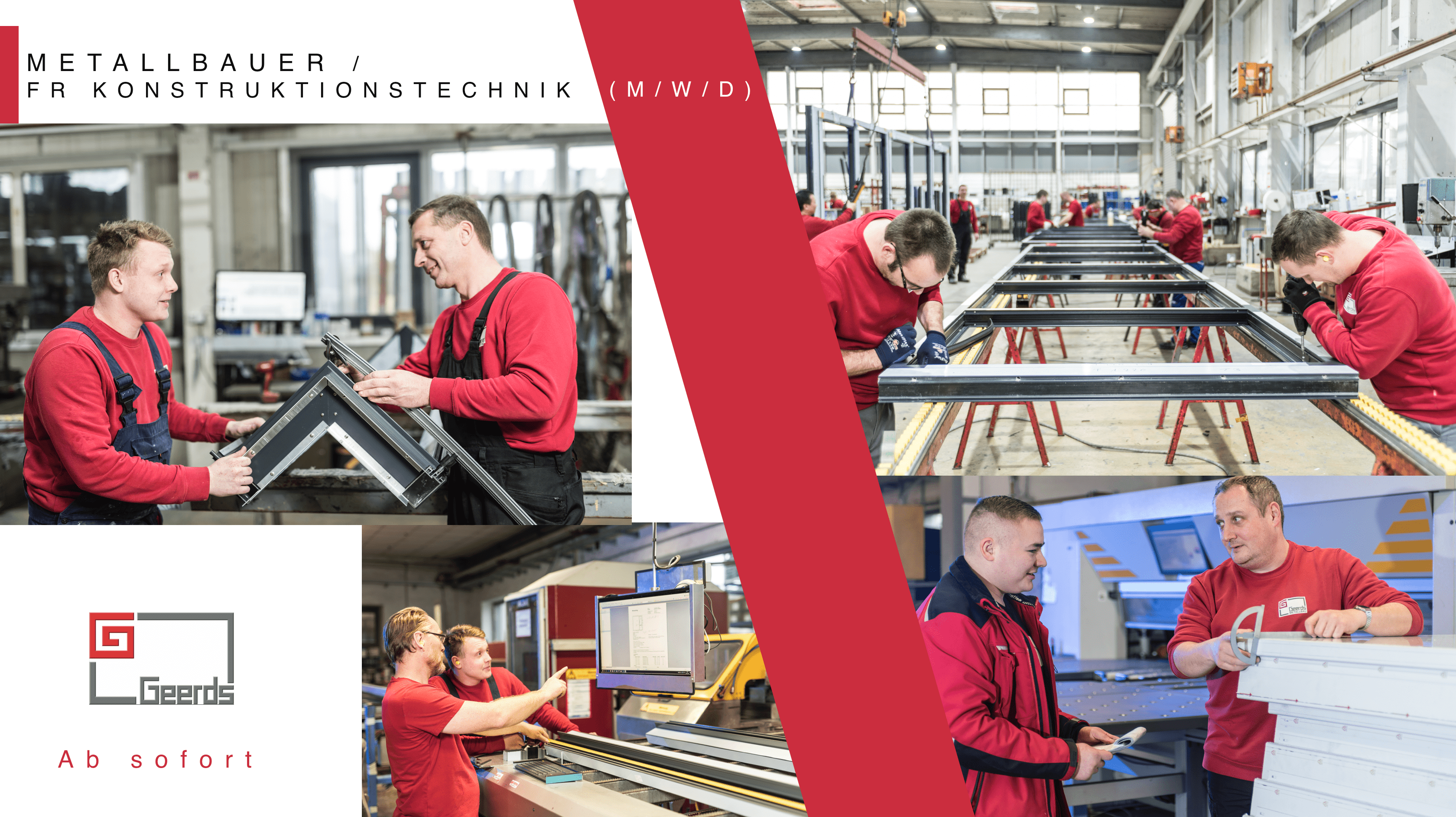 Metallbauer/in FR Konstruktionstechnik (m/w/div) – Geerds Metallbau GmbH